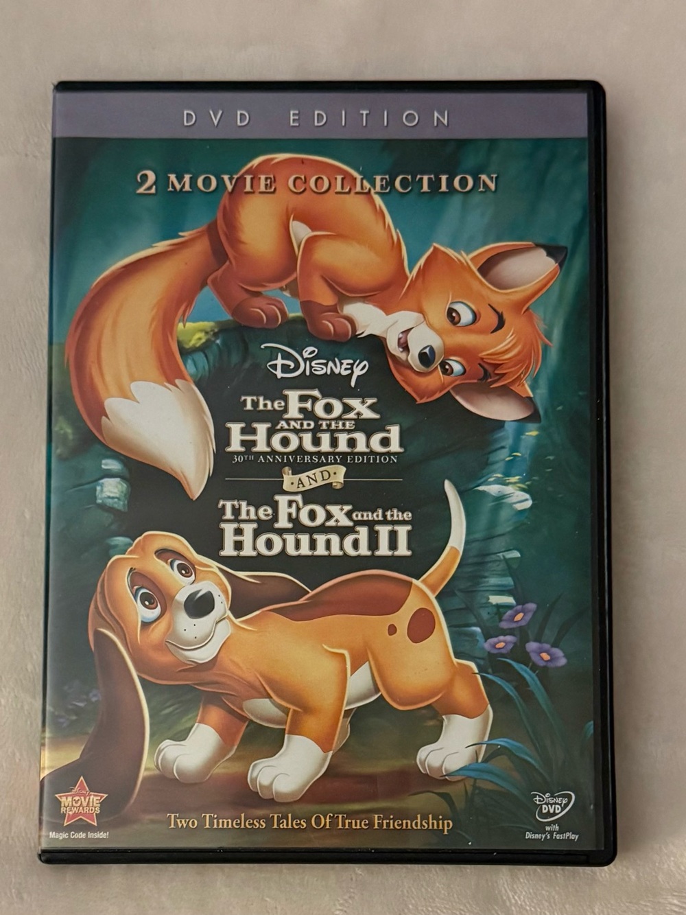 Disney The Fox and the Hound / The Fox and the Hound II DVD 30th Anniversary